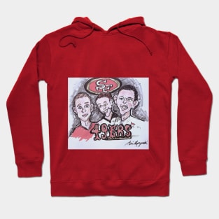 San Francisco 49ers Kyle Shanahan, Christian McCaffrey, and Brock Purdy Hoodie